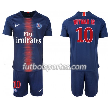Camisetas Paris Saint-Germain NEYMAR JR 10 Niño Primera Equipacion 2018/2019